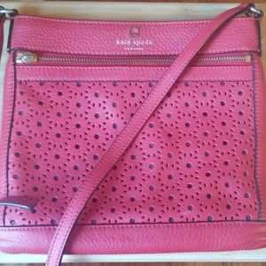 Kate Spade red crossbody